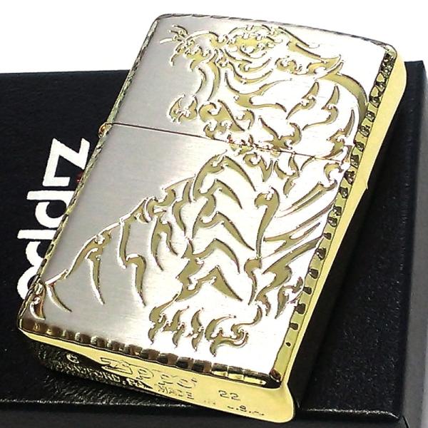 ZIPPO トライバルビースト 虎 ジッポ ライター 和柄 おしゃれ