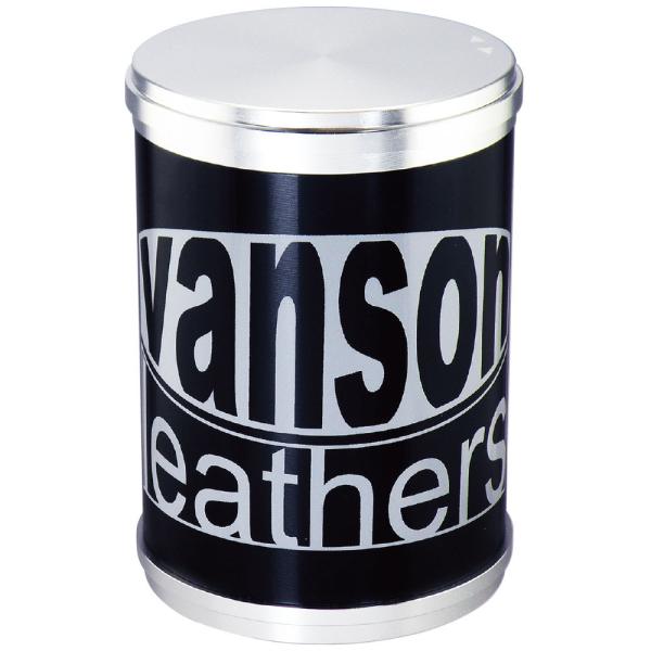 vanson アッシュシリンダーBIG 卓上灰皿 バンソン ロゴ かっこいい