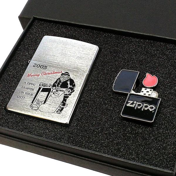 ZIPPO（ジッポー） ライター 2005年製 クリスマス ピンズセット ジッポ