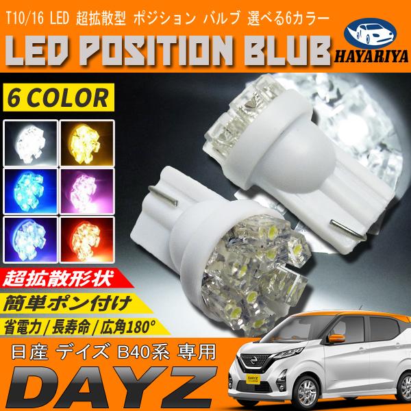 日産ルークス デイズb40系ポジションライトledウインカー右 日産