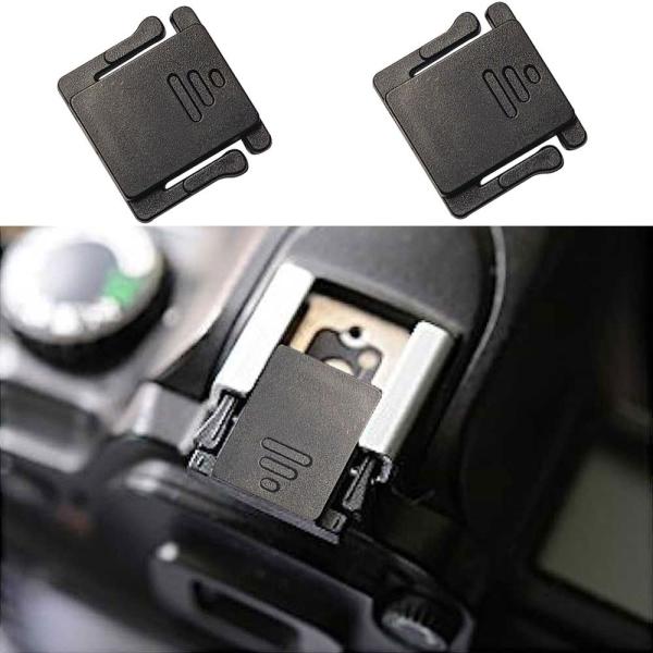 【2個セット】キヤノン ニコン パナソニック 富士フイルム オリンパス シグマ PENTAX  DSLR SLR EVIL 一眼レフ兼用  汎用タイプ ホットシュープロテクター
