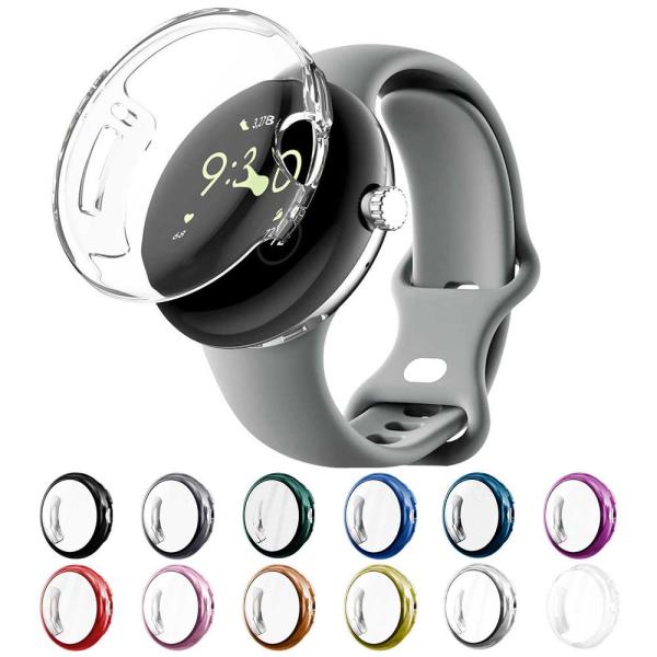 繊細な設計で、ピクセルウォッチの保護カバーです。バンド取り付けないでも着装可能です。耐久性優れた高品質TPU素材を使用し、透明性、防塵、耐衝撃性に優れています。本体のデザインをそのままに、 各ボタン部分への操作性を追求し、最も適したサイズに...