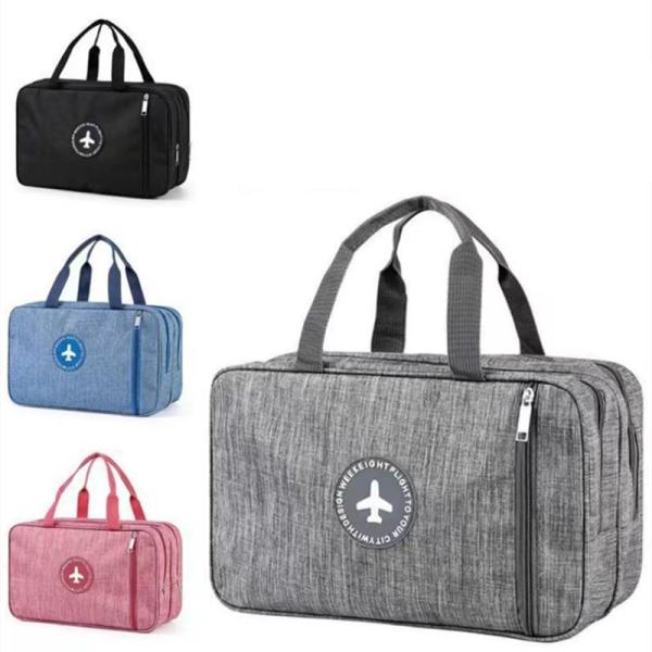 サイズ：約32*15*20cm 　素材：600Dオックスフォード生地【高品質の素材】防水性のいい600Dオックスフォード生地を採用した上、精密な縫製テクニックを利用して、この多用途ポーチが作られます。洗う時、水で濡れられないです。温泉、ゴル...