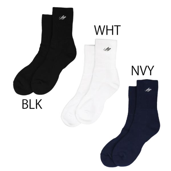 店頭販売品の為、品切れの場合がございます。予めご了承ください。インザペイントの2025FWモデルの筆記体シリーズからソックスがリリース。ITPのロゴを筆記体で刺繍されたミドル丈のバスケットソックスです。アイテム：バスケソックス 素材 : 綿...