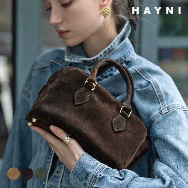 HAYNI（ヘイニ） ボストンバッグ ミニ レディース 本革「 Baby Donusa
