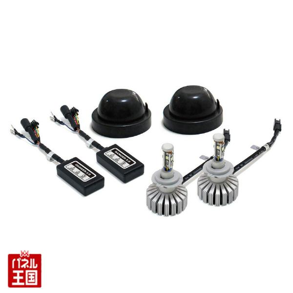 「ABARTH 595・695/FIAT 500 ] ハロゲンヘッドランプバルブをLEDバルブにコンバージョンするキット 色温度:6000K アバルト フィアッ