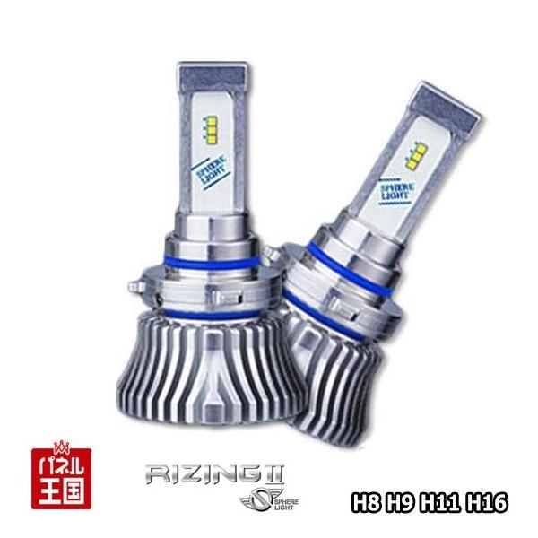 レクサス RX450(AGL/GGL/GYL1#)LED車 ハイブリッド含む H24.4~ RIZING2 SRH11060-02 6000K H8/H9/H1