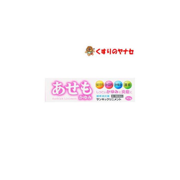 【第３類医薬品】【メール便】サンキックリニメント30g★セルフメディケーション税控除対象