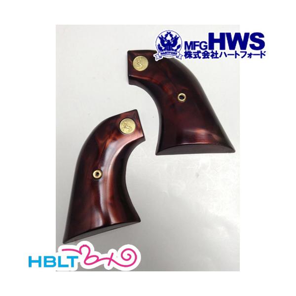 Hartford（ハートフォード） プラ製グリップ SAA 3rd 用（ブラウン
