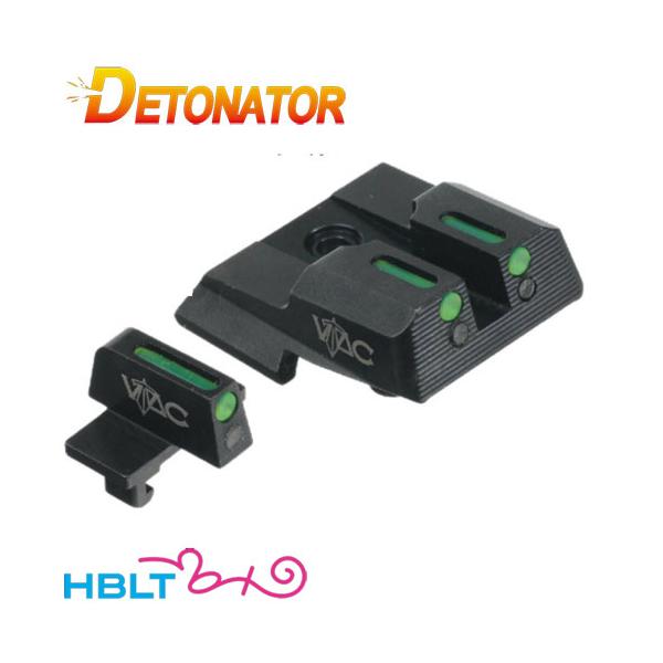 デトネーター 蓄光サイト 東京マルイ M&P 9 用 VTACタイプ : HBLT