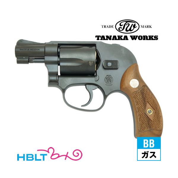 タナカワークス S&W M49 Early HW ガスガン 木製グリップ付き タナカワークス S&W M49 ボディーガード 1966 Early Model HW ブラック