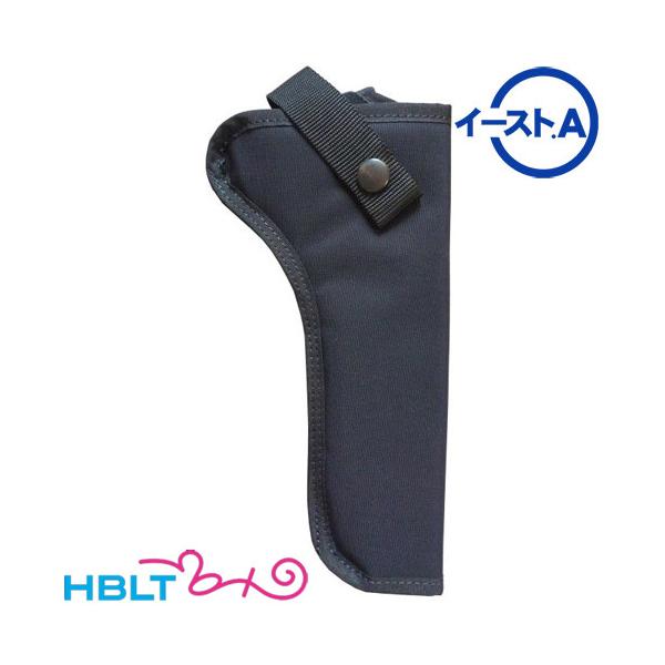 イーストA ソフト ヒップ ホルスター リボルバー 6〜8インチ用 Black