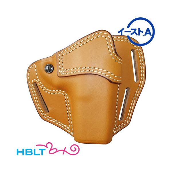 イーストA 革 バックサイド ホルスター グロック 用 パンケーキ