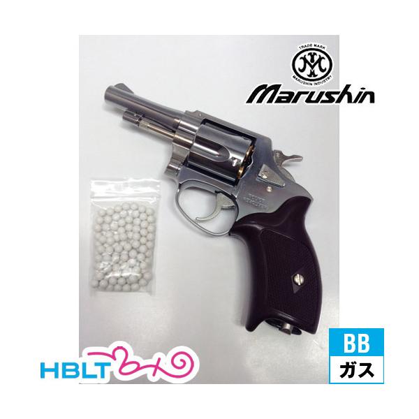 マルシン ポリスリボルバー 3インチ Xカート仕様 ABS シルバー