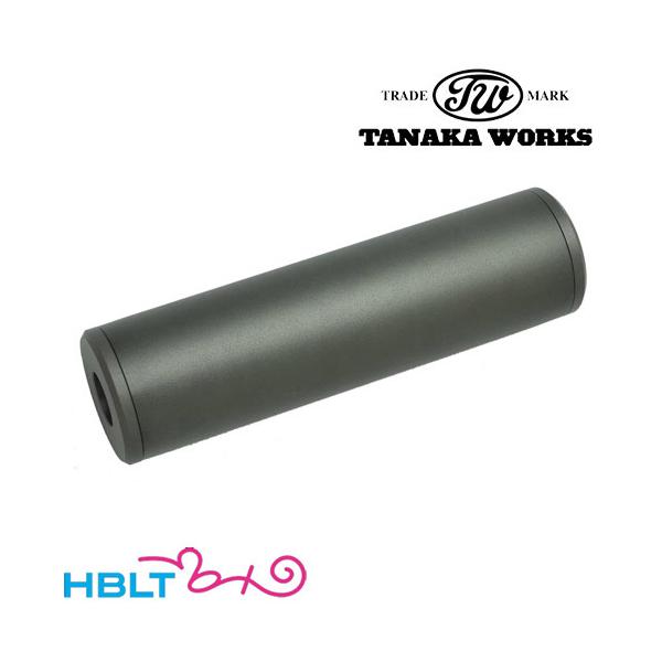 タナカワークス マルチサプレッサー 90mm x 25mm(14mm 正逆ネジ タナカワークス マルチサプレッサー 90mm x 25mm(14mm 正逆ネジ