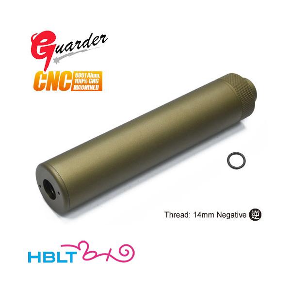 ガーダー サイレンサー ハンドガン（14mm逆ネジ アルミ FDE）