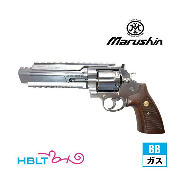 マルシン　リボルバー オリジナル木製ケース付き マルシン] マテバリボルバー ブラックHW 木製グリップ仕様