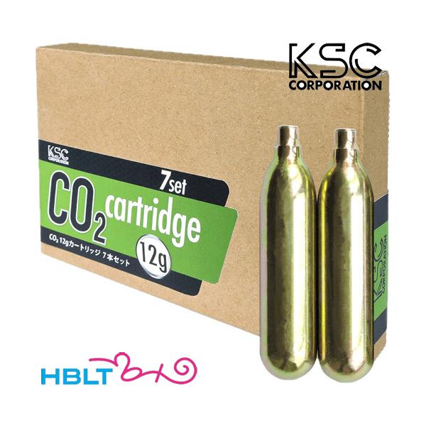 KSC KSC CO2 カートリッジ 12g 7本セット : HBLT - 通販 - Yahoo
