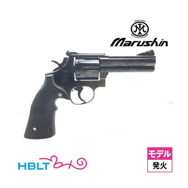 マルシン工業 マルシン S&W M586 プラグリップ ABS WDブラック 4インチ