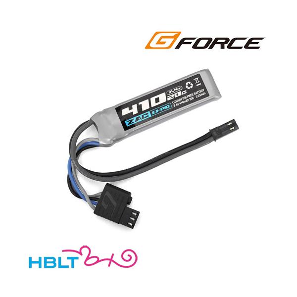 G-FORCE（ジーフォース） G−FORCE ZAC リポバッテリー 7.4V 410mAh