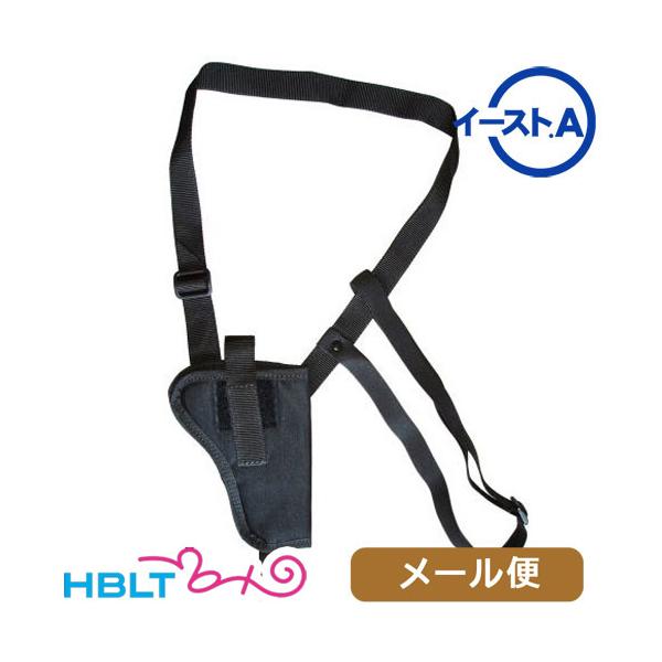 イーストA ソフト ショルダー ホルスター リボルバー 3〜4インチ用 Black 188 BK メール便 対応商品