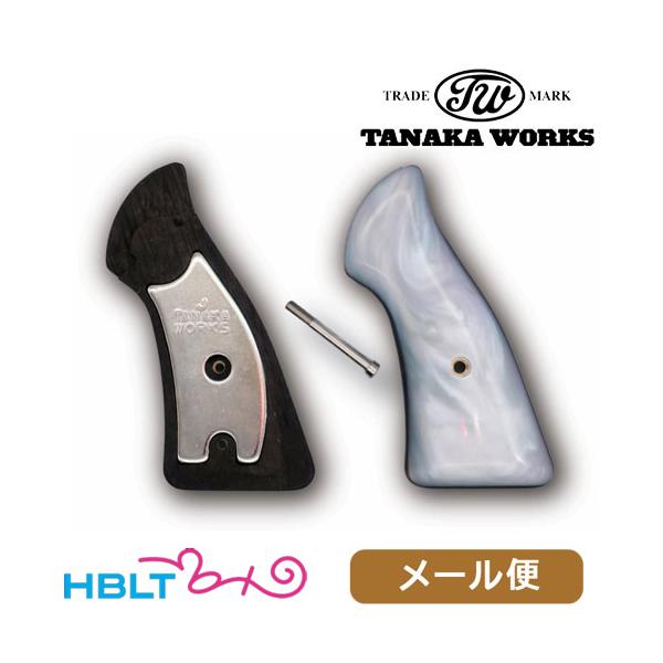 タナカ S&W Jフレーム スクエアバット木製グリップ+ウェイト ホワイトパール hblt_p-hb000089931
