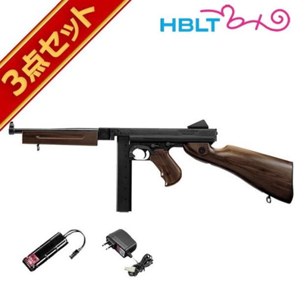 東京マルイ トンプソン M1A1 電動ガン バッテリーが付属しています 8/17(日)5％OFFクーポン】ARES 電動ブローバックガン トンプソン