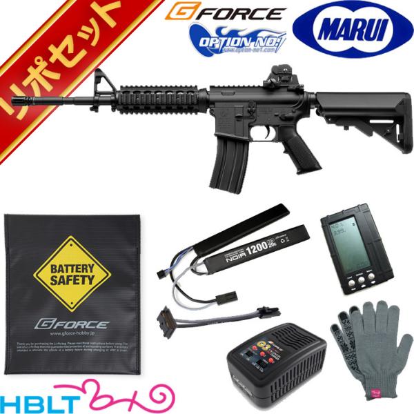 東京マルイ SOPMOD M4 次世代電動ガン　リポバッテリー使用　フル装備 hblt_shb00001631