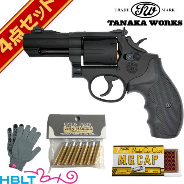 タナカワークス S&W M19 PC K-comp Ver.3 HW ブラック 3インチ