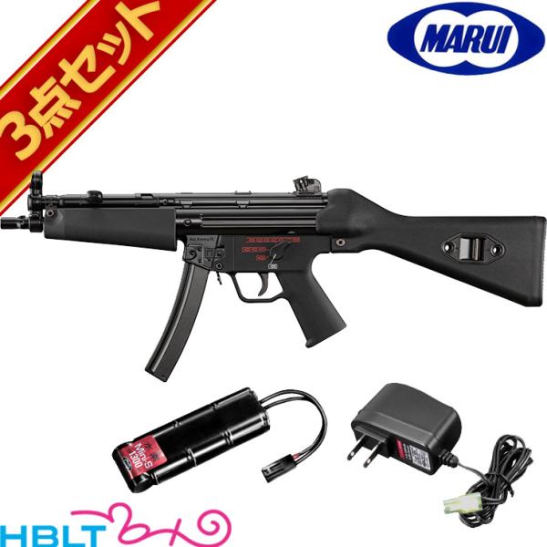 【美品】東京マルイ H＆K MP5 A4 マグ/箱/バッテリーと充電器 TOKYO MARUI（東京マルイ） MP5 A4 次世代電動ガン バッテリー 充電器
