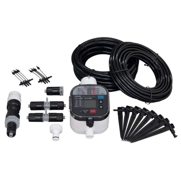 タカギ 水やりスターターキットタイマー付 鉢植え用 GKK105 (散布機