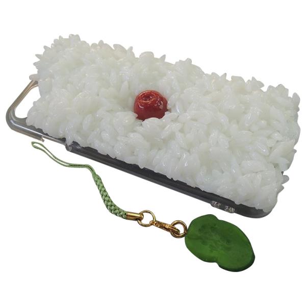 日本職人が作る 食品サンプル iPhone7ケース/アイフォンケース 日の丸