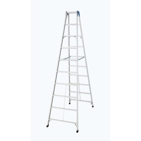 脚立 2本セット 長谷川工業 アルミ専用脚立 TOP2.0-24 天板高さ：2.30m/脚立全長