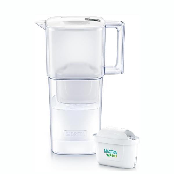 ポット型浄水器 リクエリ ホワイト カートリッジ 1P  (ブリタ 浄水型 ピッチャー 飲料水 エコ BRITA Japan)●冷蔵庫のドアポケットにぴったりなコンパクトサイズ。●丸洗いできて衛生的。●便利な液晶メモが、4週間ごとにカートリ...