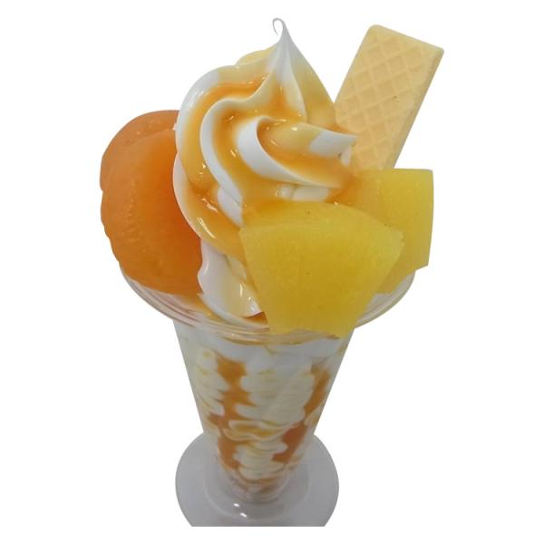 【食品サンプル】パフェ 自分で作る食品サンプル製作キット｜さんぷるん メロンパフェ