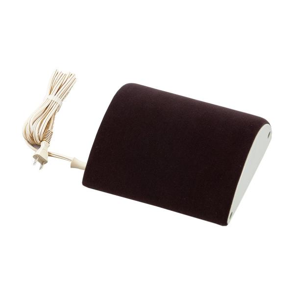 山形あんか ブラウン D22×W24.5×H8cm VWY602H-B (電気あんか 省エネ 足元 広電)●小さいサイズなのにしっかりあたためます。●寝具との隙間を確保して、むれにくいカタチ。●ダイヤル式温度調節機能付き。●手軽に使える。●...