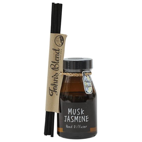 他サイト： ジョンズブレンド リードディフューザー ムスクジャスミン 140ml OAJON0606 ノルコーポレーション [芳香剤 車内 リビング トイレ] 爆買の商品画像