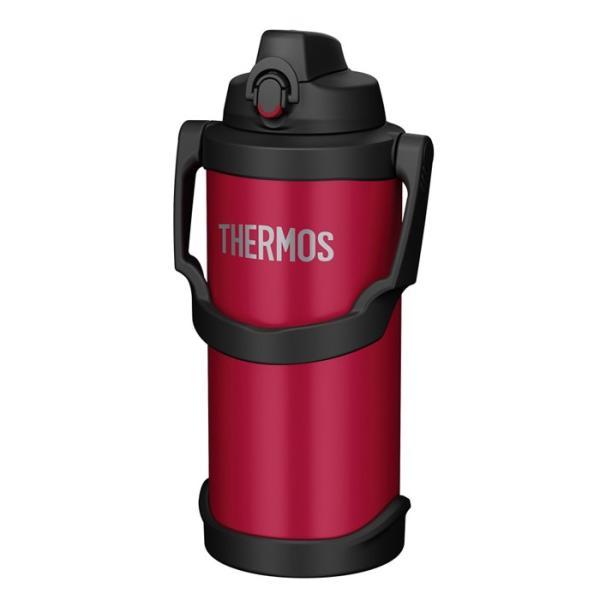 他サイト： 真空断熱 スポーツジャグ （保冷専用） 3,000ml レッド FJQ-3000 R (水筒 スポーツボトル ワンタッチ ステンレスボトル 保冷 サーモス) 爆買の商品画像