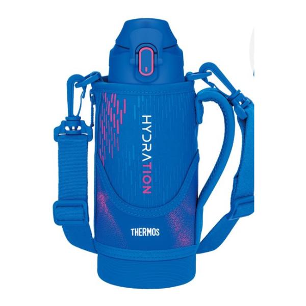 他サイト： 真空断熱 スポーツボトル （保冷専用） 800ml ブルーピンク FJS-800F BLP (水筒 ワンタッチ ストラップ付 部活 スポーツボトル 保冷 サーモス) 爆買の商品画像