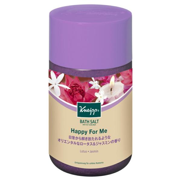 他サイト： クナイプジャパン クナイプ バスソルト ハッピーフォーミーロータス＆ジャスミンの香り 850g (KNEIPP 入浴剤 スパ用品 アロマバス) 爆買の商品画像
