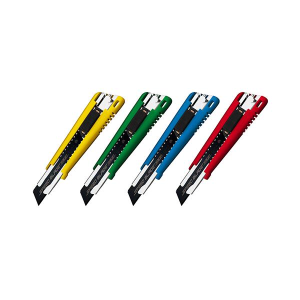 カラフルカッターナイフ 9本セット OLFA オルファ カッターナイフ カッター カラフル カラーズ