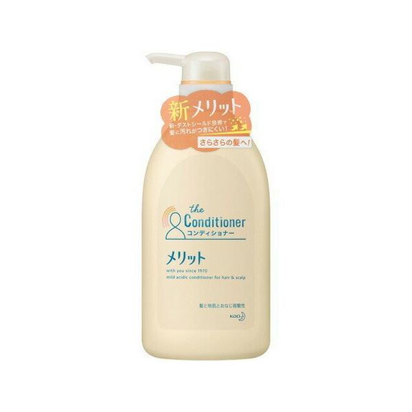 Kao（花王） メリット コンディショナー ポンプ 480ml [ヘアケア