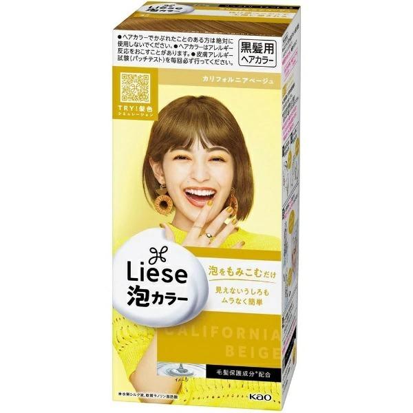 リーゼ プリティア 泡カラー カリフォルニアベージュ 108ml 花王 ヘアカラー ベージュ系 黒髪用 泡タイプ ヘアケア Diy Com 通販 Yahoo ショッピング
