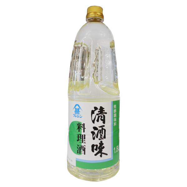 富士甚醤油 フジジン 料理酒清酒味 1.8L 311082 (料理酒 調味料 国産 九州 大分 業務サイズ)●清酒味は発酵特有の上品な香りと、コクと旨味を豊富に含んだ本格的醗酵調味料です。●魚や肉の生臭みを消す効果があり、かくし味として料理...