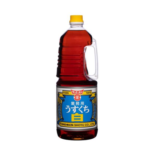 業務用 うすくち白 1.8L 日本製  (淡口 薄口 うすくち醤油 お醤油 九州醤油 調味料 フンドーキン) 爆買