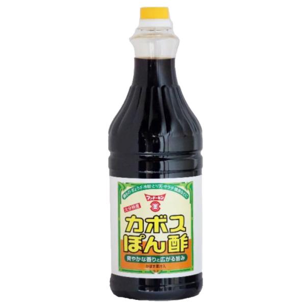他サイト： カボスぽん酢 1.8L (大容量 業務量 ポン酢 かぼす果汁 かぼす ドレッシング 調味料 国産 九州 大分 フンドーキン) 爆買の商品画像