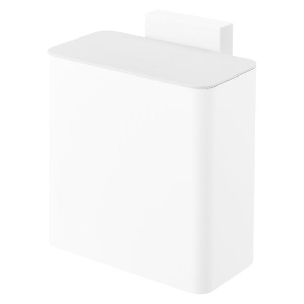 他サイト： マグネット＆シンク扉ゴミ箱 プレート ホワイト 山崎実業 [台所便利グッズ キッチン 便利グッズ シンクまわり用品 ダストポット コーナーポット] 爆買の商品画像