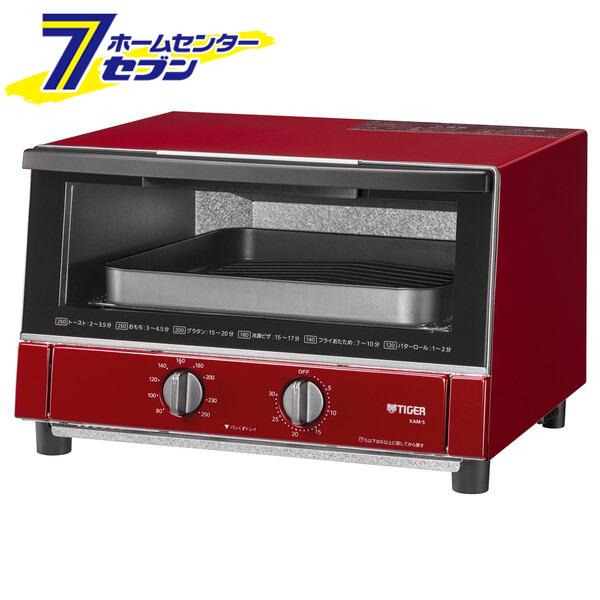 タイガー オーブントースター KAM-S131R レッド (TIGER やきたて タイガー オーブントースター KAM-S131R レッド (TIGER やきたて