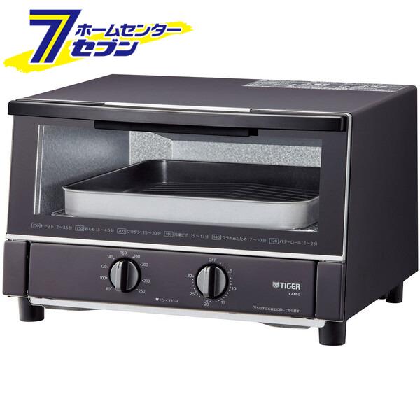 TIGER KAM-S131KM マットブラック やきたて [オーブントースター(3枚焼き)] タイガー（TIGER） オーブントースター KAM-S131KM マットブラック