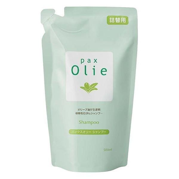 パックス オリー シャンプー つめかえ用 500ml 太陽油脂 Pax Olie